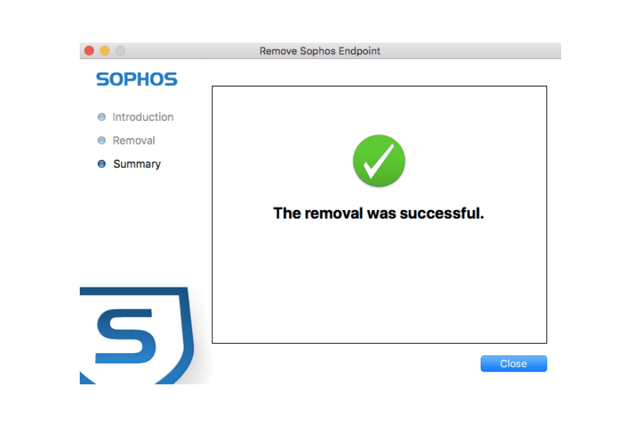 how to uninstall sophos endpoint on mac